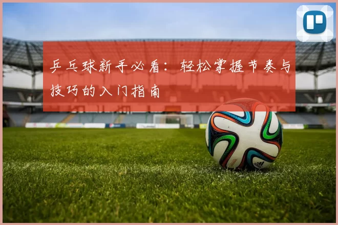 乒乓球新手必看：轻松掌握节奏与技巧的入门指南