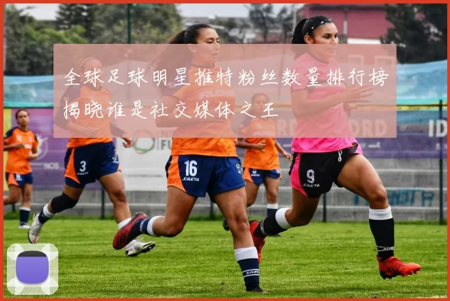 全球足球明星推特粉丝数量排行榜揭晓谁是社交媒体之王
